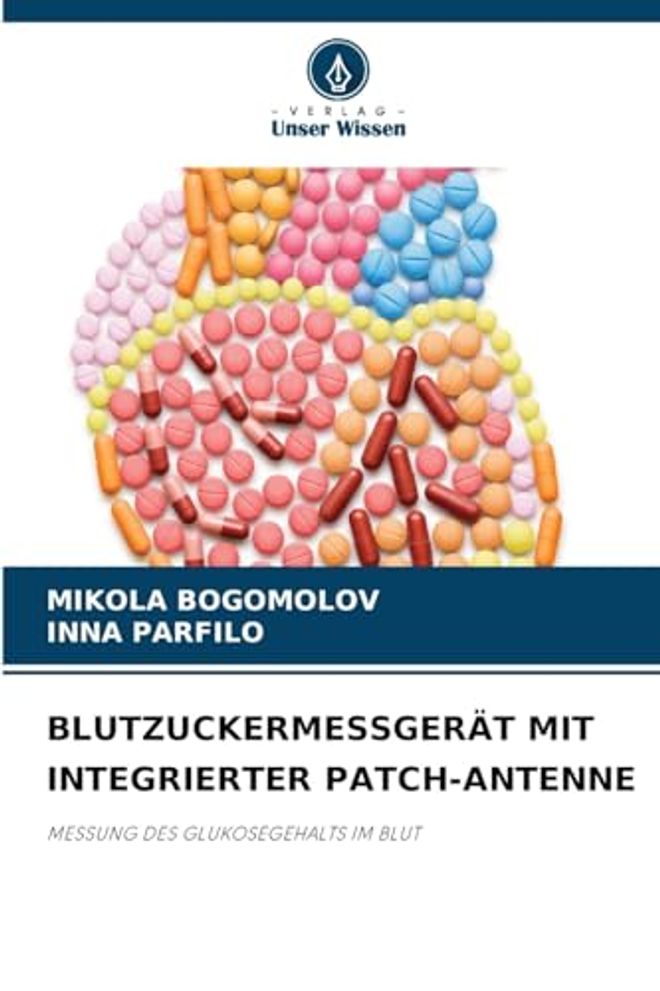 Blutzuckermessgerät Mit Integrierter Patch-Antenne